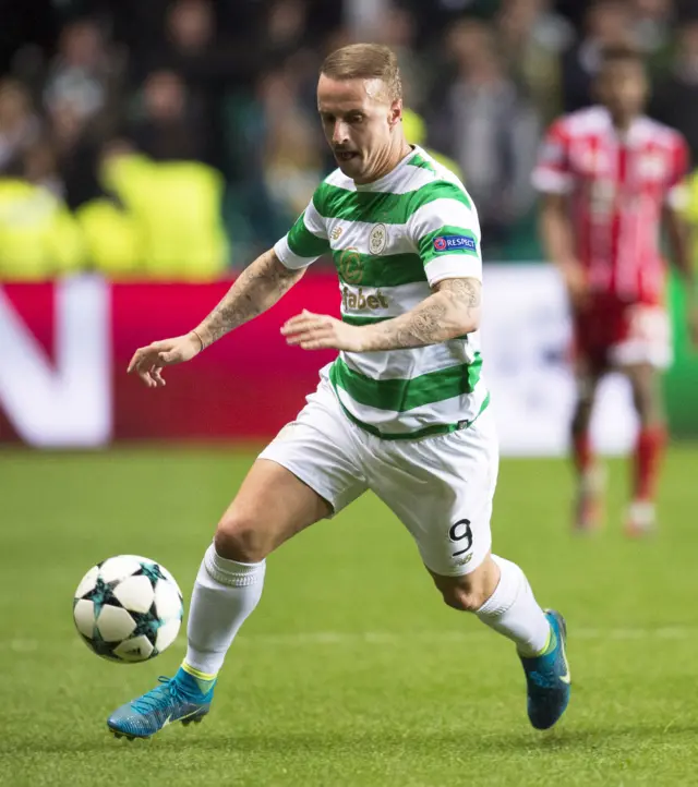 Leigh Griffiths in action for Celtic