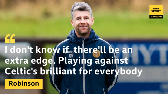 Motherwell boss Stephen Robinson