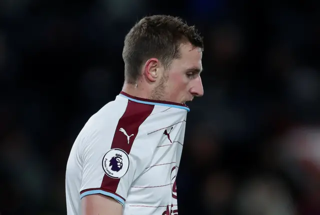 Chris Wood looks dejected