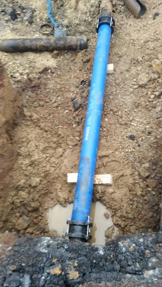 Fixed pipe