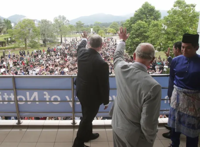 Prince Charles in Malaysia