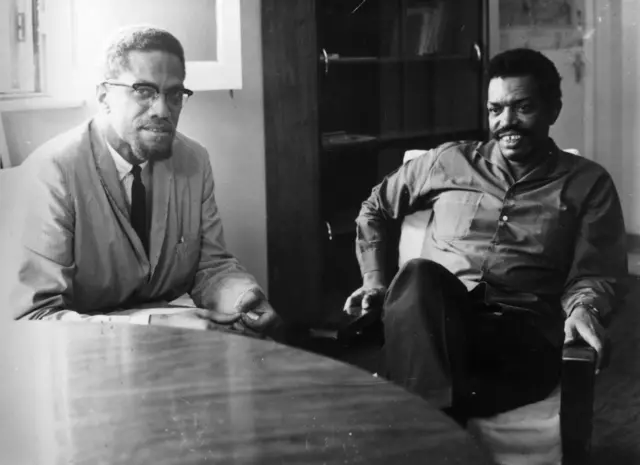 Malcolm X and Abdulrahman Mohamed Babu