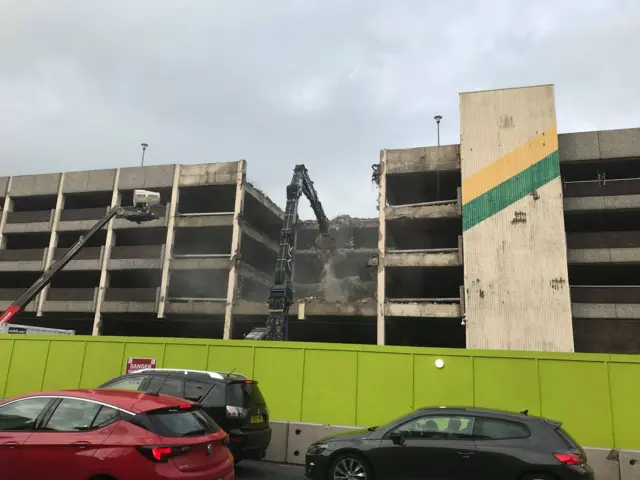 Broadmarsh demolition