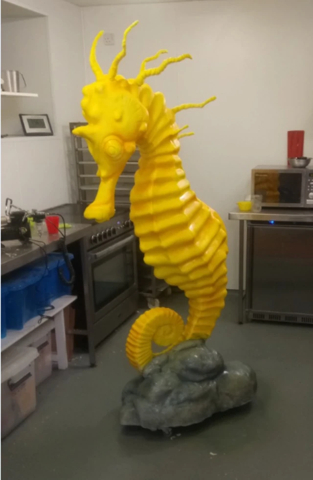 seahorse cake