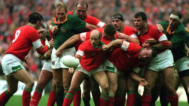 Wales v South Africa in 1994