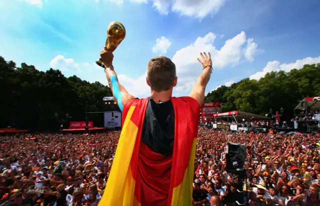 Germany celebrate