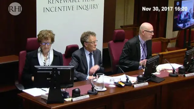 The inquiry panel