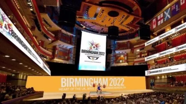 Weightlifting would be held at Birmingham's Symphony Hall under the city's plans