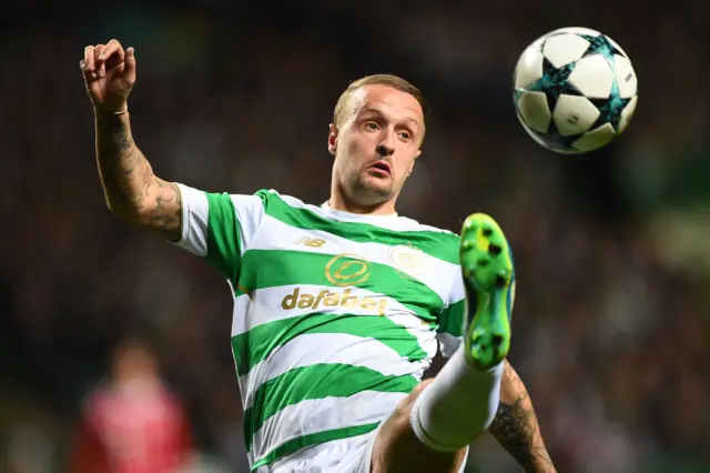 Celtic striker Leigh Griffiths