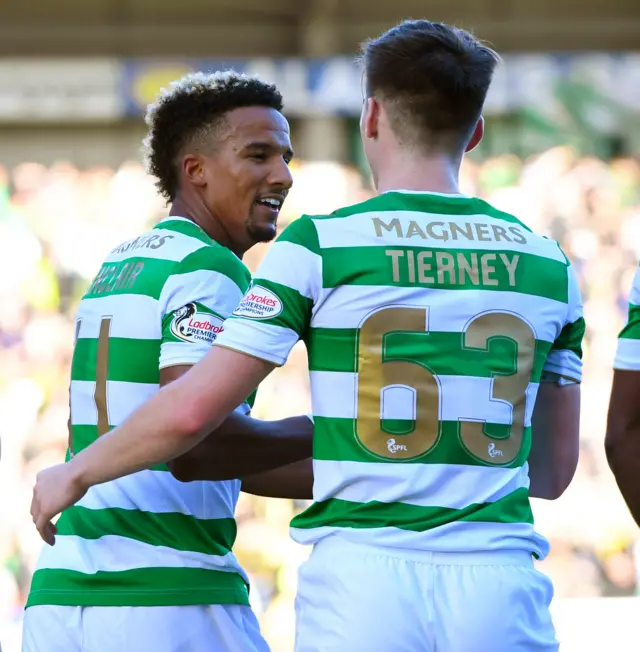 Scott Sinclair and Kieran Tierney