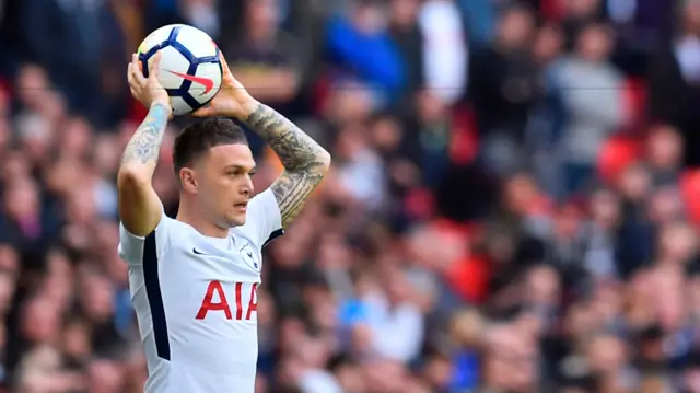 Kieran Trippier of Tottenham