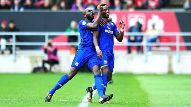 Cardiff celebrate