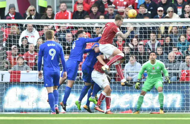 Aden Flint heads in