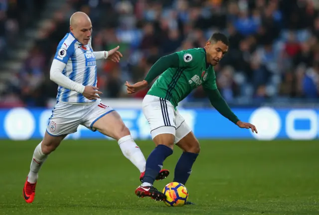 Huddersfield's Aaron Mooy