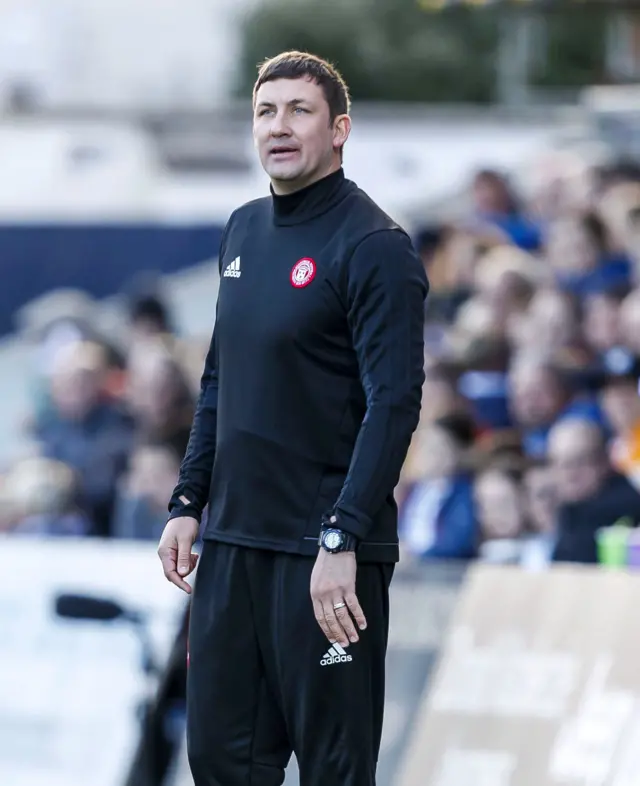 Hamilton Accies manager Martin Canning