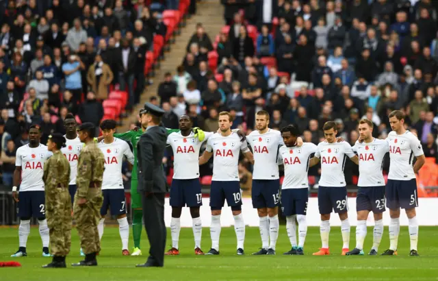 Tottenham players