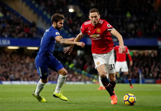 Cesc Fabregas (left)