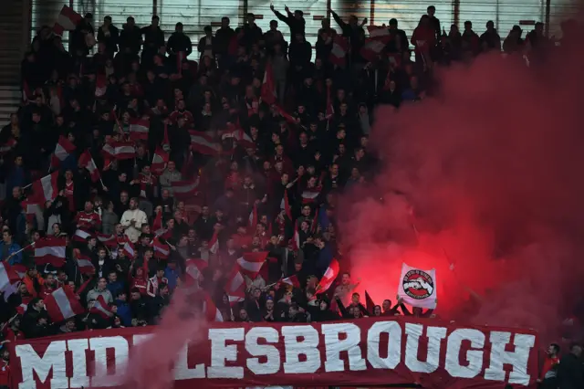 Middlesbrough fans