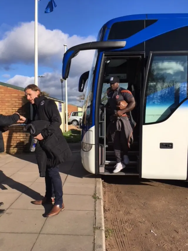 Wycombe team coach