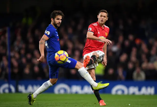 Cesc Fabregas and Matic