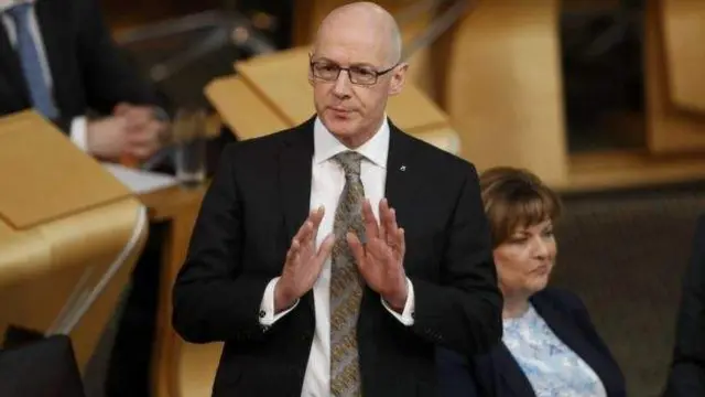 Deputy First Minister John Swinney