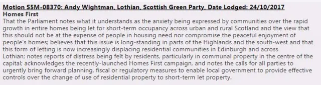 The motion from Andy Wightman