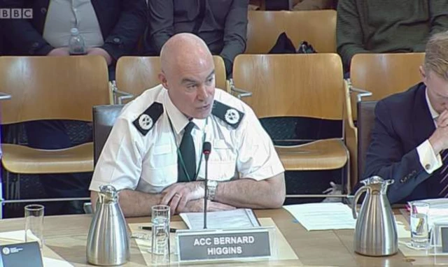 Assistant Chief Constable Bernard Higgins from Police Scotland