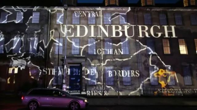 The population of Edinburgh is said to treble during the annual arts festival