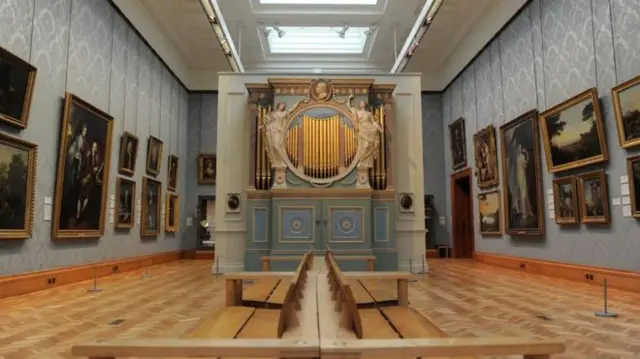 Sir Watkin Williams Wynn's organ is more than 240 years old