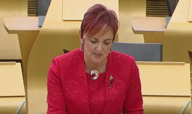 Cabinet secretary Angela Constance