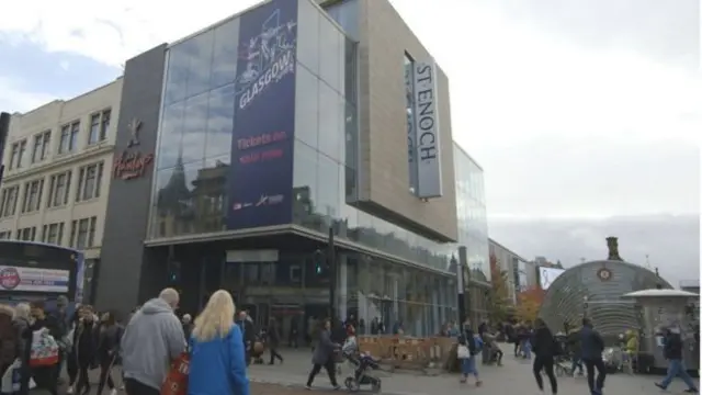 St Enoch shopping centre in Glasgow