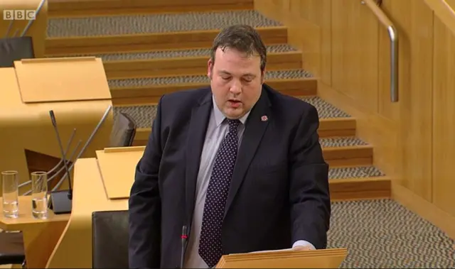 Tory MSP Jamie Halcro Johnston