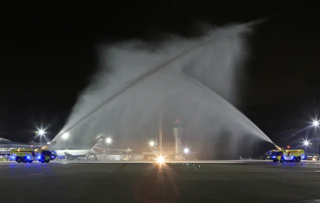 Water salute