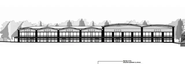 Plans for retail units