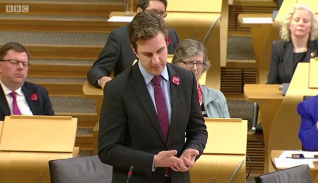 Labour MSP Daniel Johnson