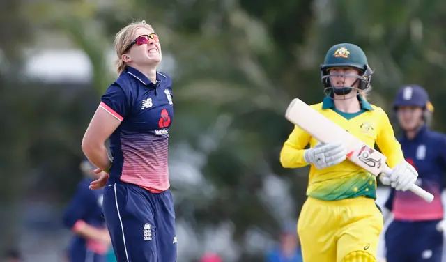 England captain Heather Knight