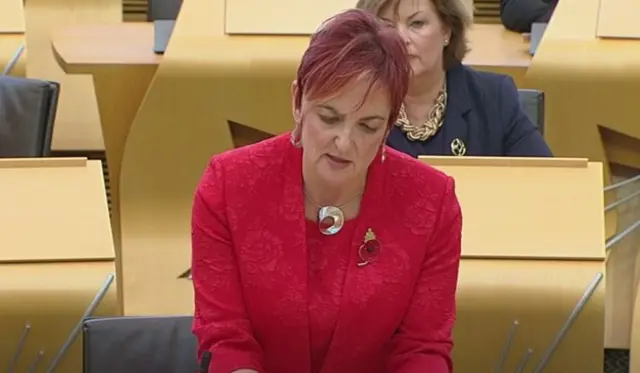 Cabinet secretary Angela Constance