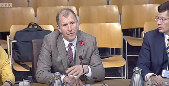 Scottish Football Association chief executive Stewart Regan