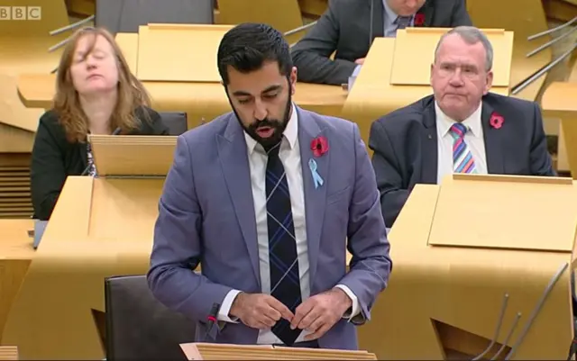 Transport Minister Humza Yousaf