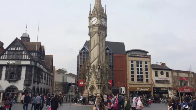 Leicester clock tower