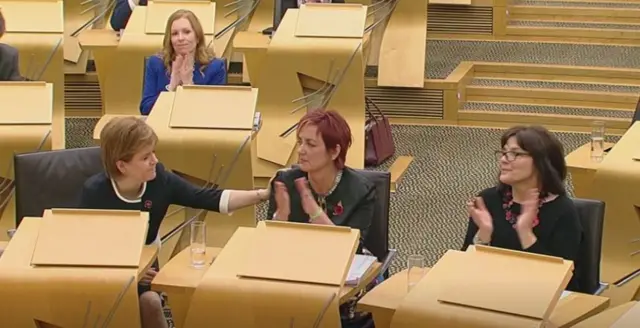 MSPs applause the decision