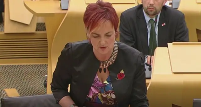 Cabinet secretary Angela Constance