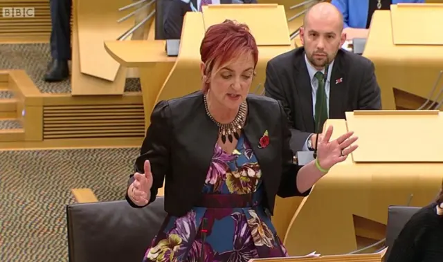 Social Security Secretary Angela Constance