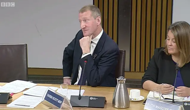 Lib Dem MSP Tavish  Scott