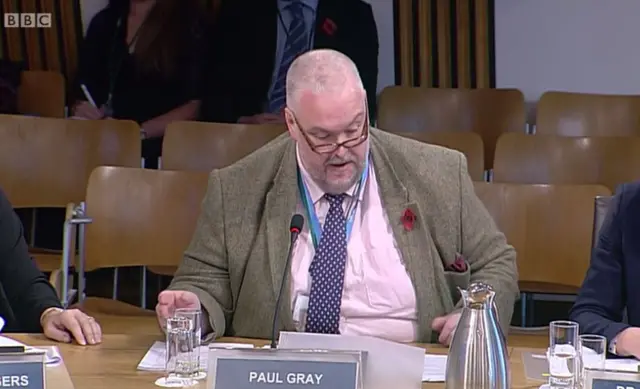 NHS Scotland chief executive Paul Gray