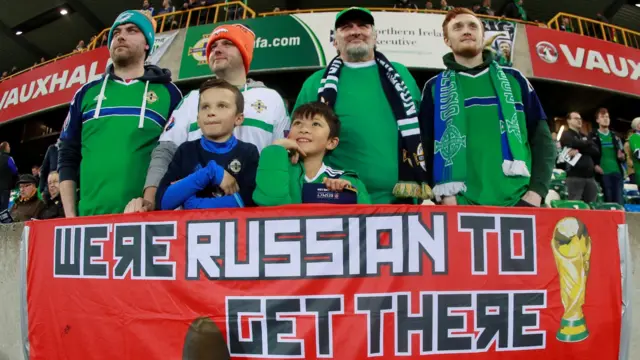 Northern Ireland fans