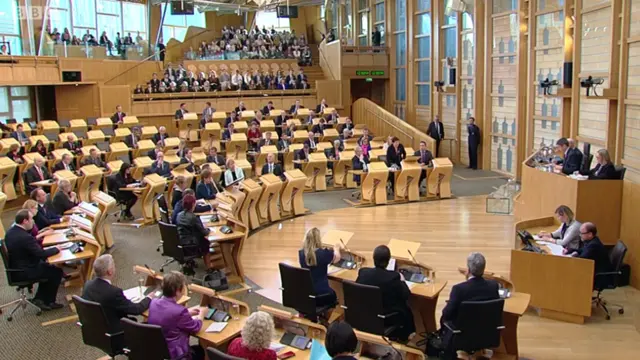 Holyrood chamber