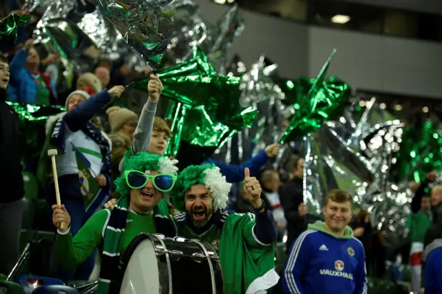 Northern Ireland fans