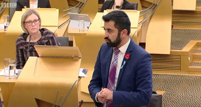 Transport Secretary Humza Yousaf