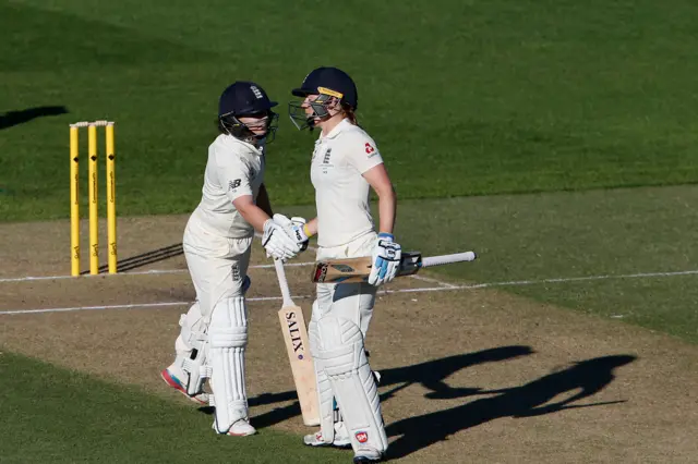 Tammy Beaumont and Heather Knight